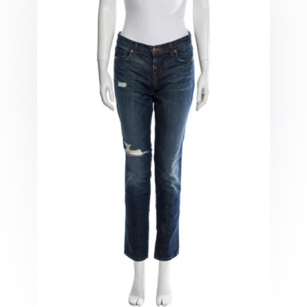 J BRAND Aiden Boyfriend Jean in Ringer Size 26